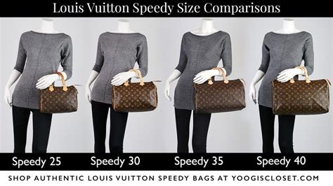 louis vuitton speedy wit|louis vuitton bag size chart.